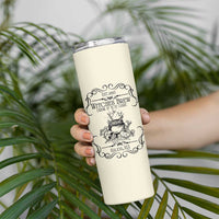 Witches Brew Coffee Co Iced Coffee Cup Skinny Tumbler Funny Witchy Vibes Spooky Decorations - Wonder Print Shop
