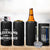 Police Retirement Gift 4 in 1 Can Cooler Tumbler The Legend Has Retired American Flag