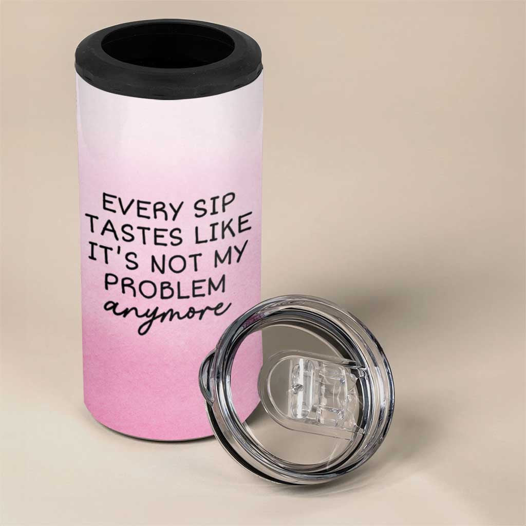 Personalized Retirement 4 in 1 Can Cooler Tumbler Custom Name Officially Retired Gift For Boss Co Worker