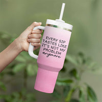 Personalized Retirement Tumbler With Handle Custom Name Officially Retired Gift For Boss Co Worker