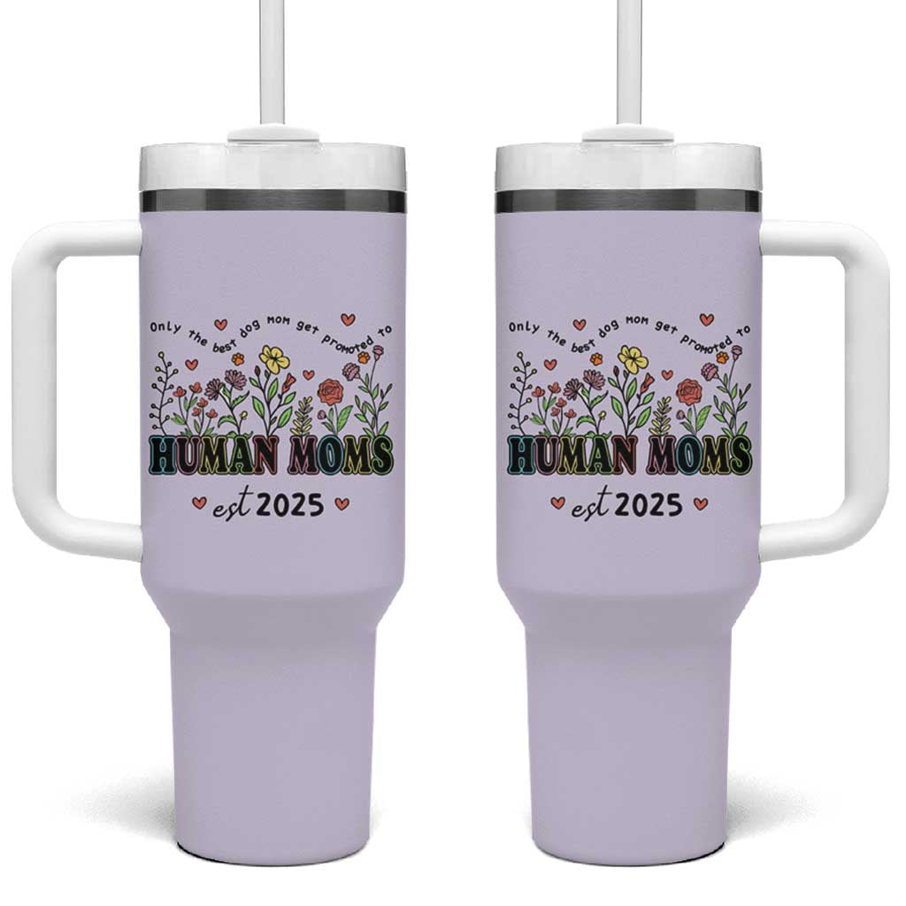New Mom Gifts Tumbler With Handle Funny Dog Moms Pregnancy Must Haves
