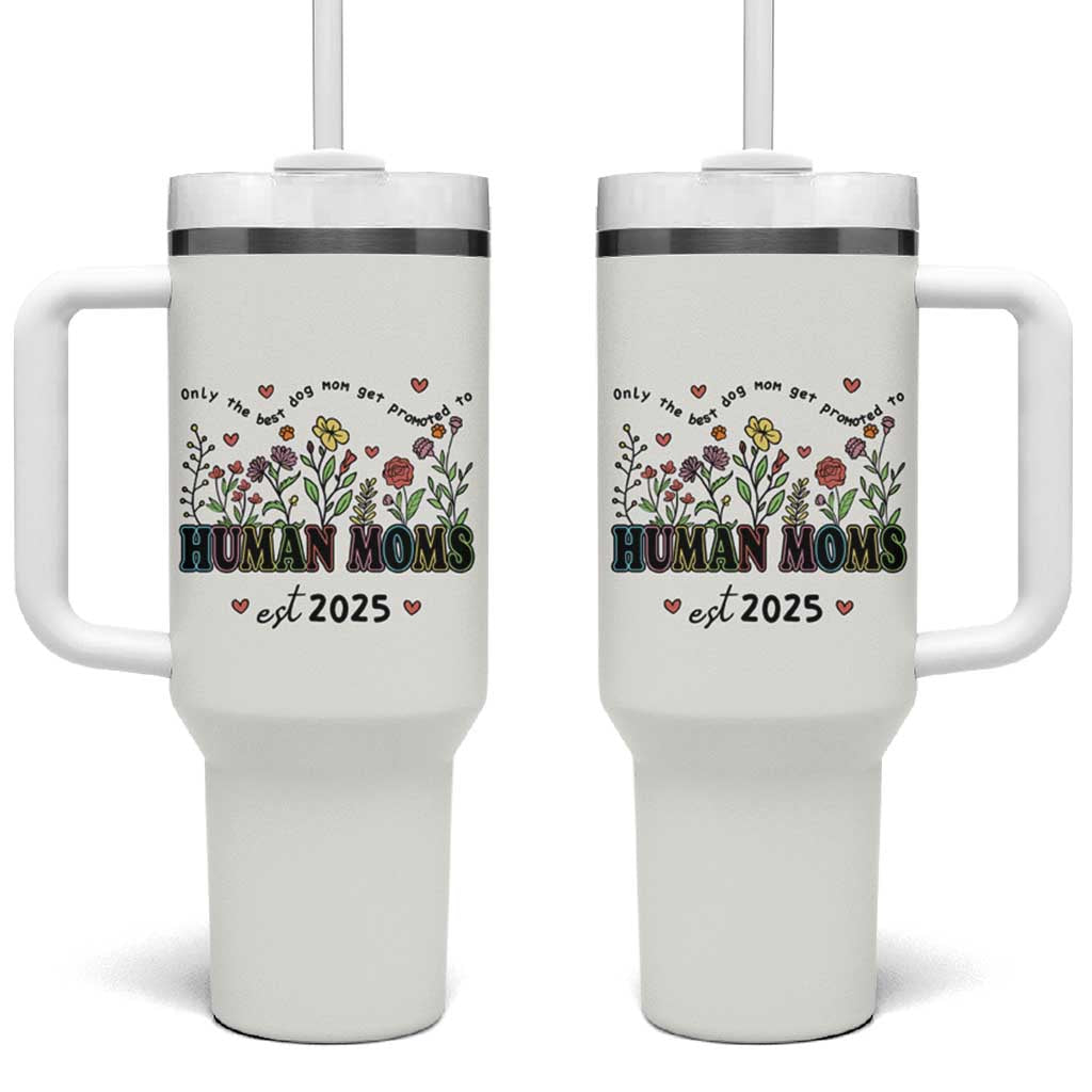 New Mom Gifts Tumbler With Handle Funny Mothers Day Gift Dog Moms Pregnancy Must Haves