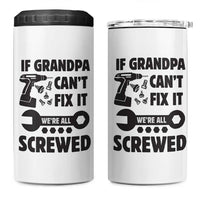 Grandpa Gifts 4 in 1 Can Cooler Tumbler Fathers Day Grandfather Gift from Granddaughter Grandson