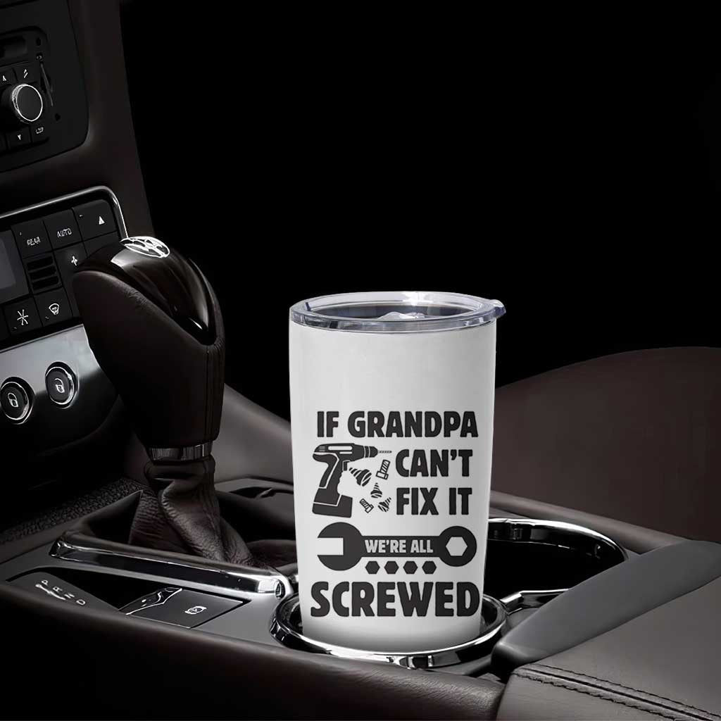 Grandpa Gifts Tumbler Cup Fathers Day Grandfather Gift from Granddaughter Grandson