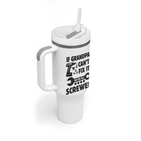 Grandpa Gifts Tumbler With Handle Fathers Day Grandfather Gift from Granddaughter Grandson