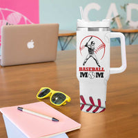 Baseball Mom Tumbler With Handle My Favorite Player Calls Me Mom Mothers Day