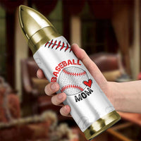 Baseball Mom Bullet Tumbler Leopard Print Mothers Day Birthday Gifts From Daughter Son