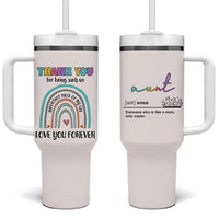 Aunt Gifts Tumbler With Handle Christmas Birthday Thank You Gift From Niece Nephew