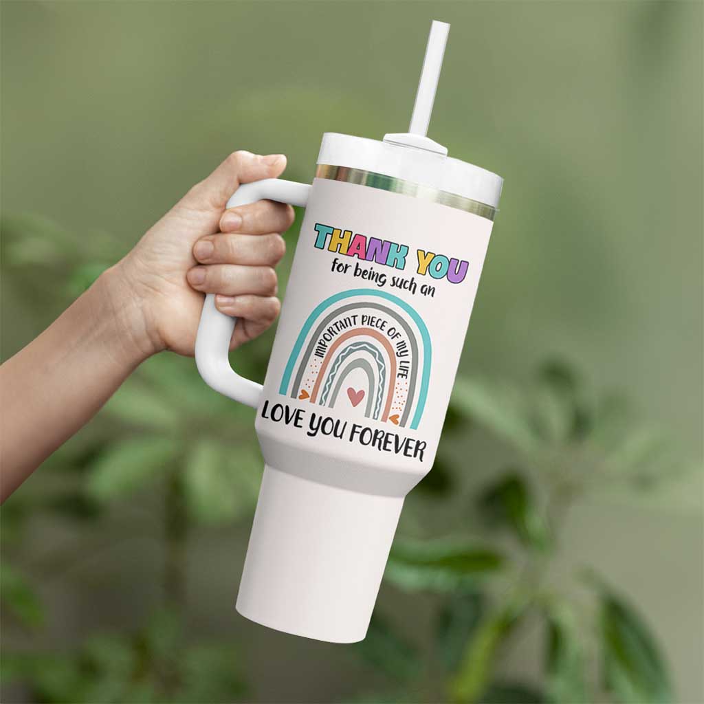 Aunt Gifts Tumbler With Handle Christmas Birthday Thank You Gift From Niece Nephew