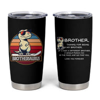 Funny Brother Gifts Tumbler Cup I Smile Because You Are My Brother