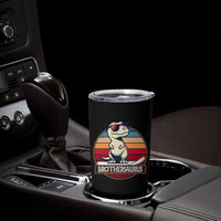 Funny Brother Gifts Tumbler Cup I Smile Because You Are My Brother