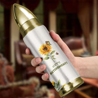 Retirement Gifts For Woman Bullet Tumbler Coworker Leaving A Wise Woman Once Said Im Outta Here Sunflower