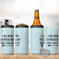 Retirement Gift For Women 2026 4 in 1 Can Cooler Tumbler A Wise Woman Once Said Im Outta Here