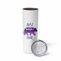 Cute grandma Skinny Tumbler Best Nana Ever - Wonder Print Shop