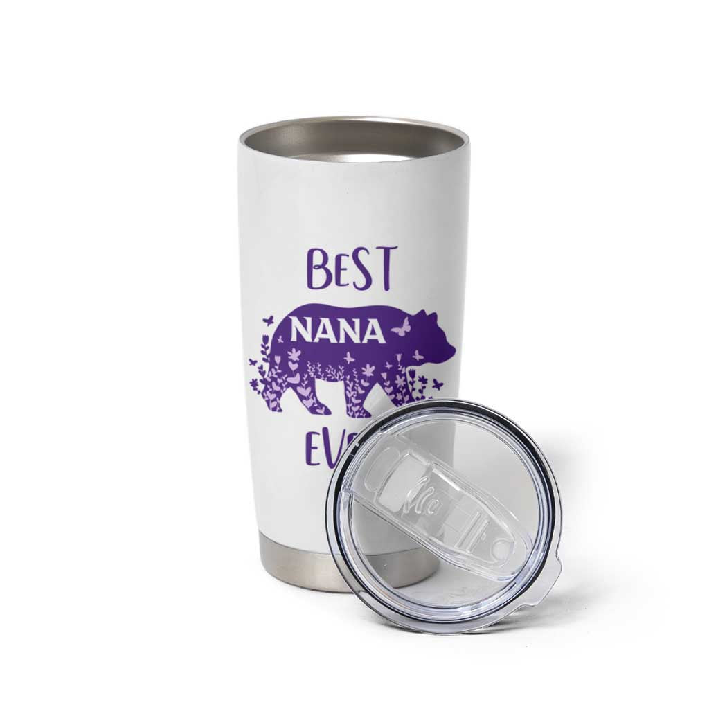 Cute grandma Tumbler Cup Best Nana Ever - Wonder Print Shop