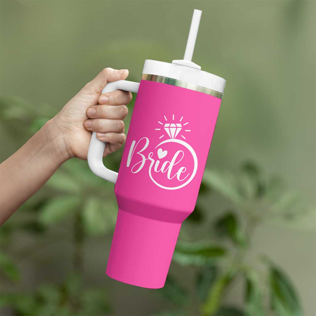 Funny Bride Tumbler With Handle Look At You Getting All Married And Sh*t - Wonder Print Shop