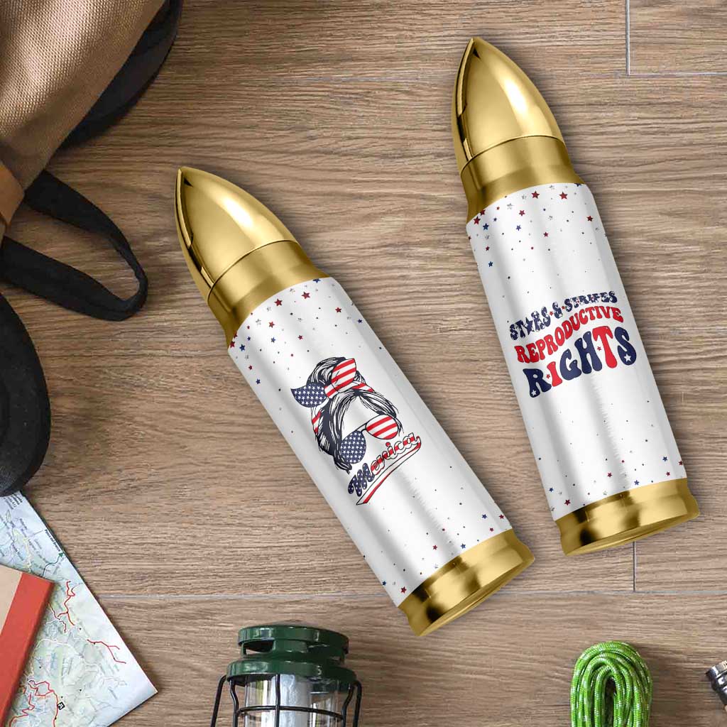 Retro Reproductive Rights Bullet Tumbler Merica Stars Stripes Feminist 4th Of July