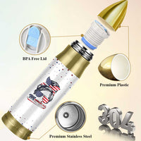 Retro Reproductive Rights Bullet Tumbler Merica Stars Stripes Feminist 4th Of July