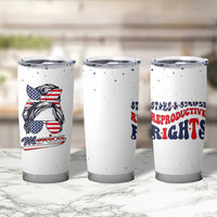 Retro Reproductive Rights Tumbler Cup Merica Stars Stripes Feminist 4th Of July