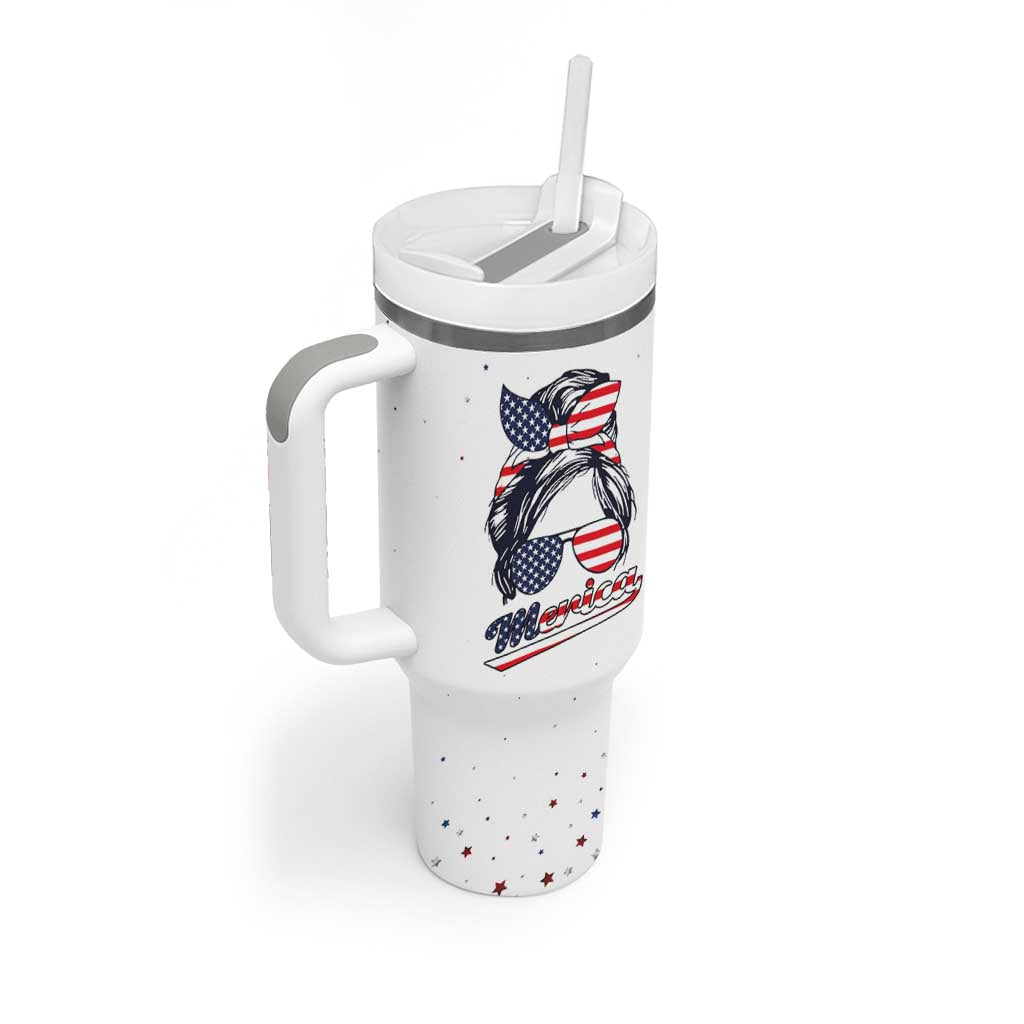 Retro Reproductive Rights Tumbler With Handle Merica Stars Stripes Feminist 4th Of July