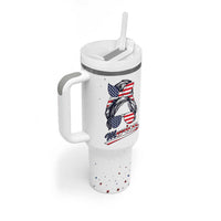 Retro Reproductive Rights Tumbler With Handle Merica Stars Stripes Feminist 4th Of July