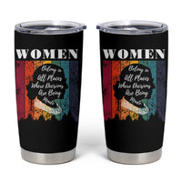 Ruth Bader Ginsburg RBG Quote Tumbler Cup Women Belong In All Places Where Decisions Are Being Made Feminist Gifts Women - Wonder Print Shop