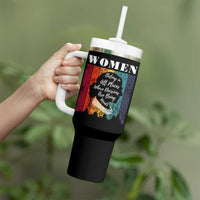 Ruth Bader Ginsburg RBG Quote Tumbler With Handle Women Belong In All Places Where Decisions Are Being Made Feminist Gifts Women - Wonder Print Shop