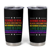 Equality Tumbler Cup LGBTQ BLM Black Pride Gift
