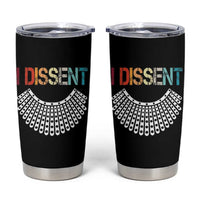 Ruth Bader Ginsburg Tumbler Cup I Dissent Notorious RBG Quote Feminist Gifts Women - Wonder Print Shop