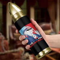 Too Cool For British Rule Bullet Tumbler Funny Patrotic 4th Of July Independence Day