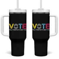 RBG Quote Tumbler With Handle Vote Tell Them Ruth Send You - Wonder Print Shop