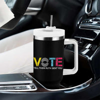 RBG Quote Tumbler With Handle Vote Tell Them Ruth Send You - Wonder Print Shop