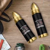 This Veteran Supports Harris 2024 Bullet Tumbler American Flag 4th Of July Madam President