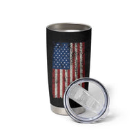 This Veteran Supports Harris 2024 Election Tumbler Cup American Flag Eagle Grandpa Dad Gifts - Wonder Print Shop