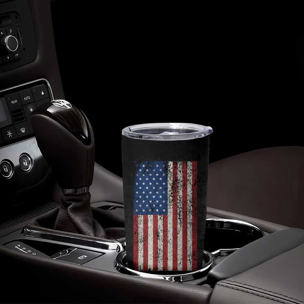 This Veteran Supports Harris 2024 Election Tumbler Cup American Flag Eagle Grandpa Dad Gifts - Wonder Print Shop