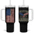 This Veteran Supports Harris 2024 Election Tumbler With Handle American Flag Eagle Grandpa Dad Gifts - Wonder Print Shop