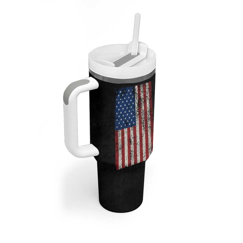 This Veteran Supports Harris 2024 Election Tumbler With Handle American Flag Eagle Grandpa Dad Gifts - Wonder Print Shop