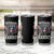Veterans For Harris Walz 2024 Election Tumbler Cup American Flag Eagle Grandpa Dad Gifts - Wonder Print Shop