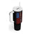 Harris Walz 2024 Election Tumbler With Handle Mind Your Own Damn Business American Flag - Wonder Print Shop