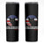 Harris Walz 2024 Election Skinny Tumbler Tim Walzt Mind Your Own Damn Business Cat Ladies Vote for Blue American Flag - Wonder Print Shop