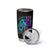Suicide Prevention Awareness Tumbler Cup Teal Purple Ribbon Still Here Still Fighting American Flag Therapist Psychologist - Wonder Print Shop