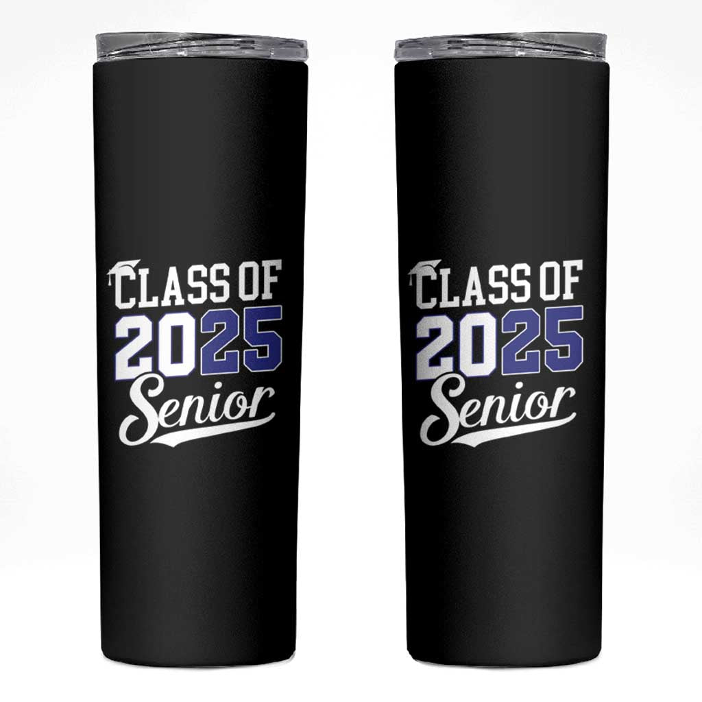 Senior 2025 Skinny Tumbler Class of 2025 Graduation Back To School Graduate Graduation - Wonder Print Shop