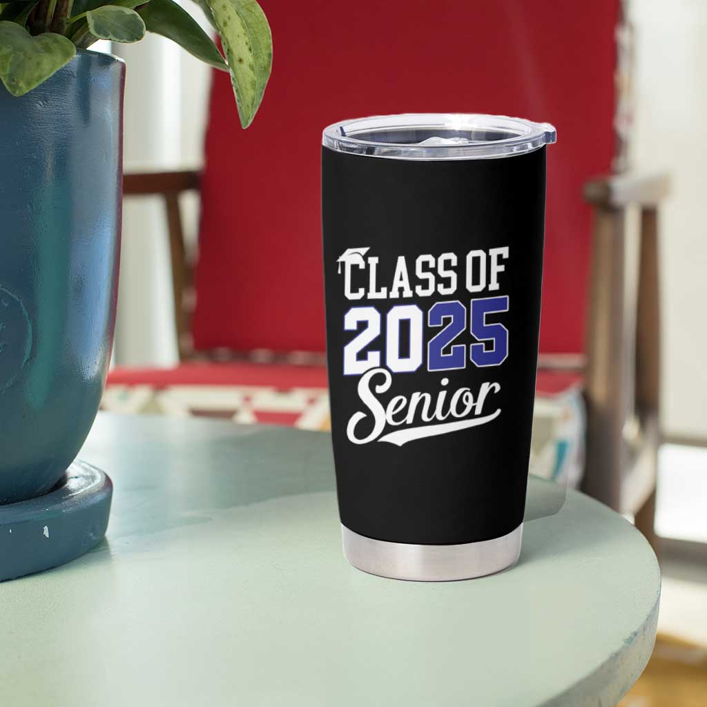 Senior 2025 Tumbler Cup Class of 2025 Graduation Back To School Graduate Graduation - Wonder Print Shop