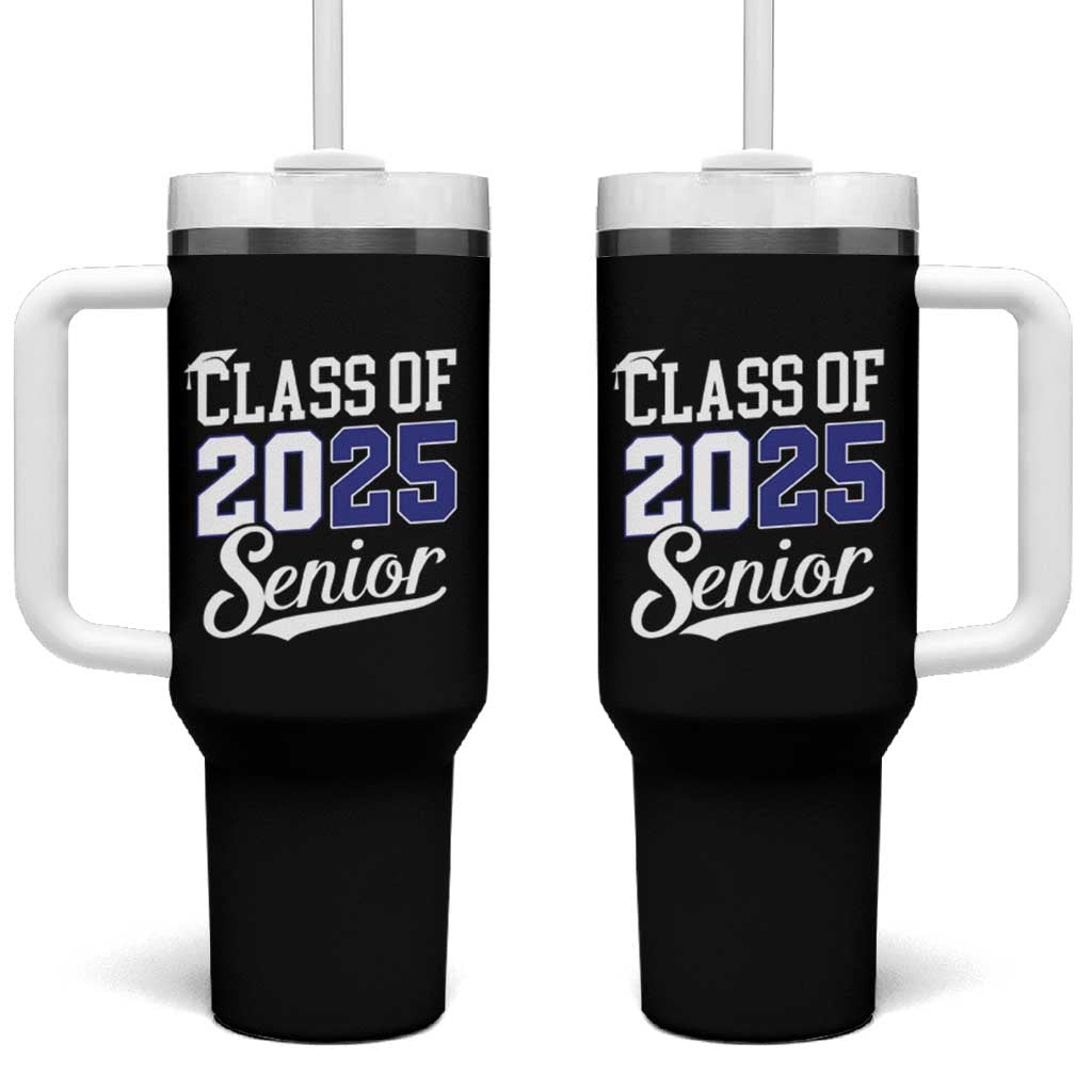 Senior 2025 Tumbler With Handle Class of 2025 Graduation Back To School Graduate Graduation - Wonder Print Shop