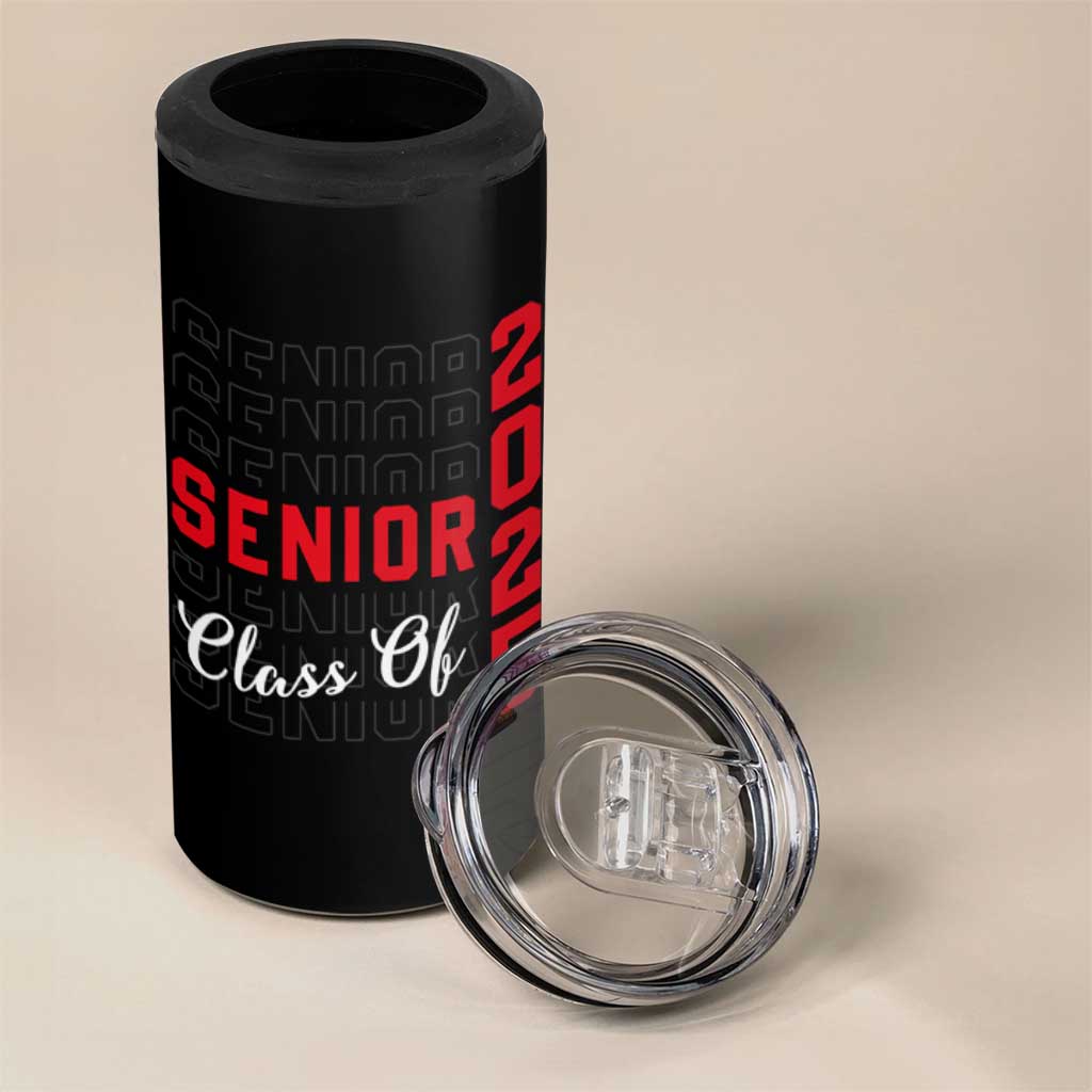 Senior 2025 4 in 1 Can Cooler Tumbler Class of 2025 Graduation Back To School Graduate Graduation - Wonder Print Shop