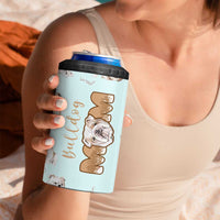 Bulldog Dog Mom 4 in 1 Can Cooler Tumbler Funny Dog Lover Mothers Day Gifts
