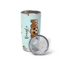 Beagle Dog Mom Tumbler Cup Funny Dog Lover Mothers Day Gifts