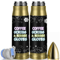 Coffee Scrubs Rubber Gloves Bullet Tumbler Funny Nurse Doctor Hospital Staff Gifts