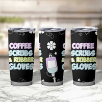 Coffee Scrubs Rubber Gloves Tumbler Cup Funny Nurse Doctor Hospital Staff Gifts