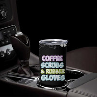 Coffee Scrubs Rubber Gloves Tumbler Cup Funny Nurse Doctor Hospital Staff Gifts
